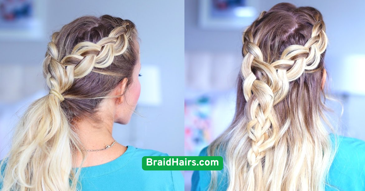 Dutch Braid (Inside-Out Braid)