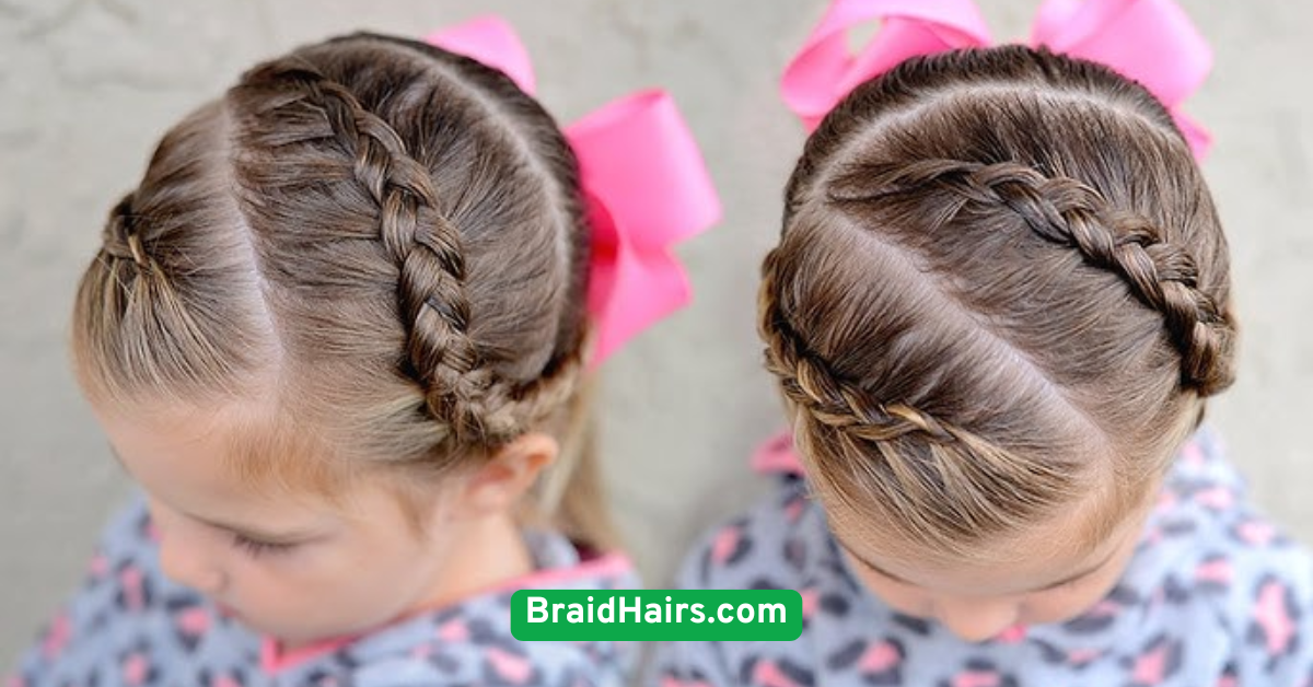 Dutch Braid Pigtails