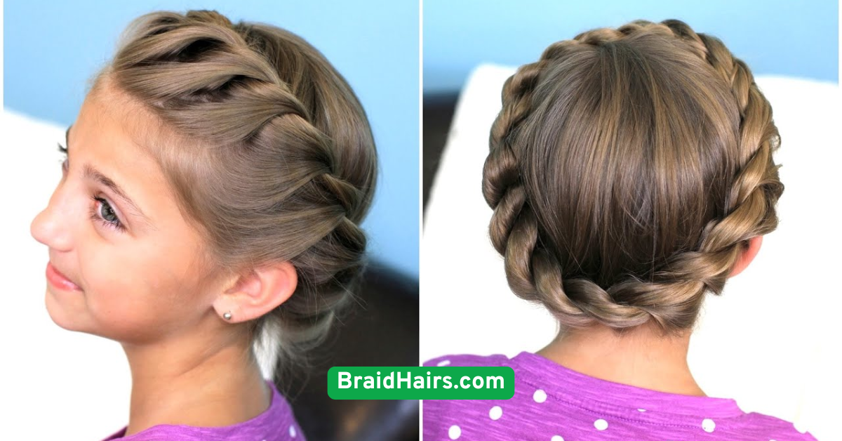 Romantic Crown Braid