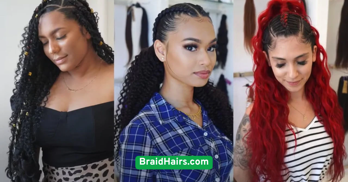 Braided Bangs