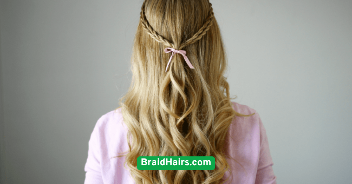 Half-Up Braided Crown