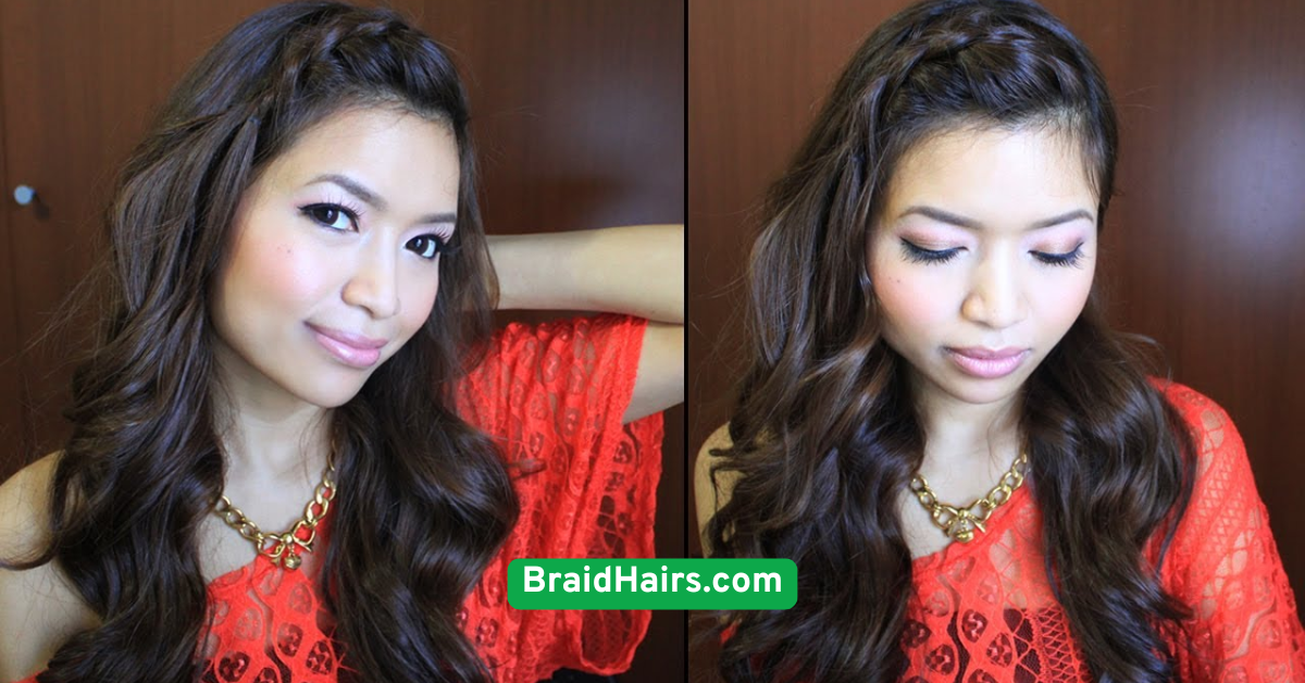 Braided Bangs
