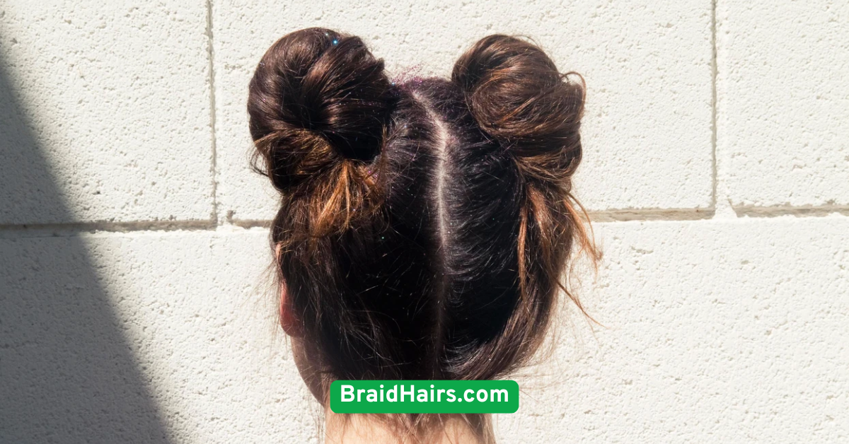 Braided Space Buns