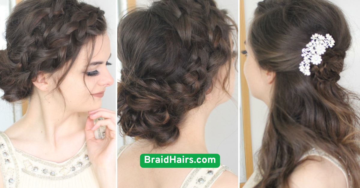 Half-Up Braided Style