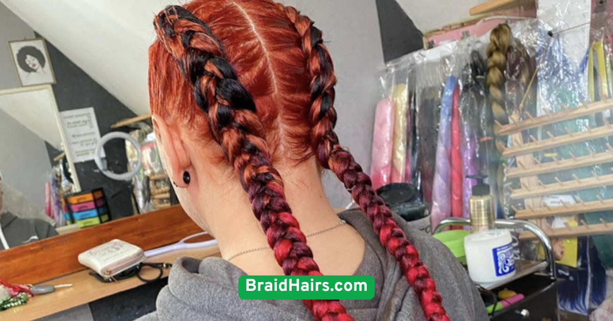 Braided Bangs