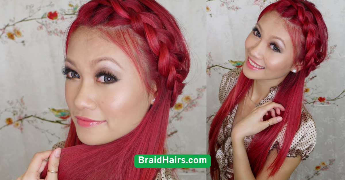 Braided Bangs
