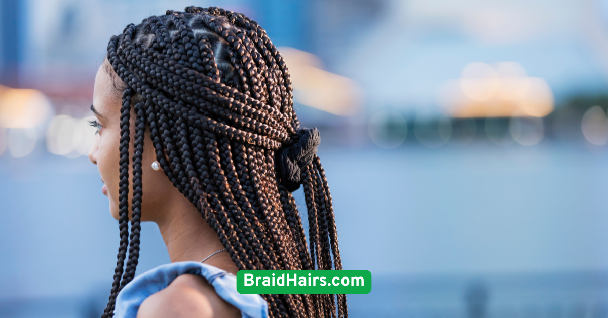 Cornrow-Inspired Side Braids