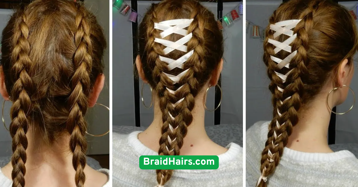 Double French Braids