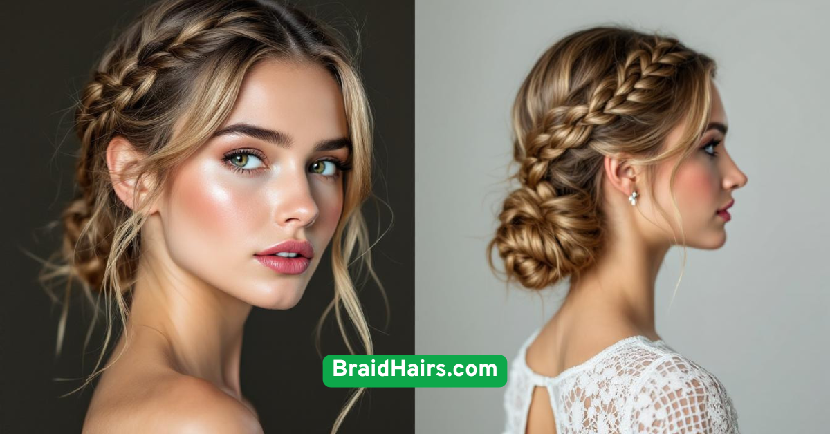 Braided Bangs