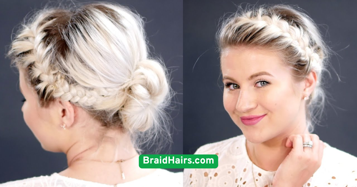 Braided Space Buns