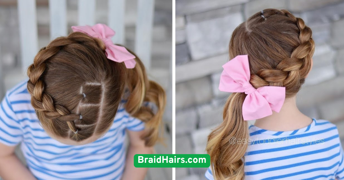 Braided Ponytail Wrap