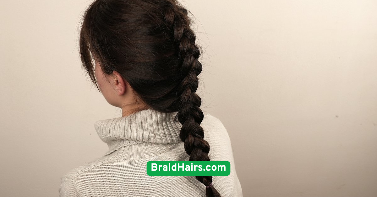 Dutch Braid (Reverse Braid)