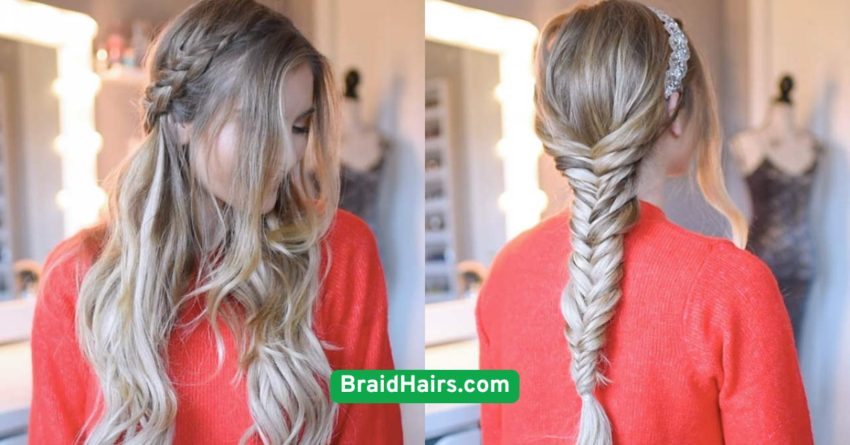 Fishtail Crown Braid