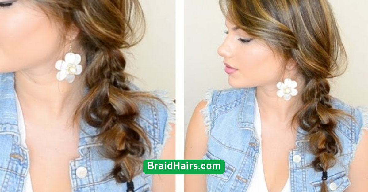 The Messy Side Braid