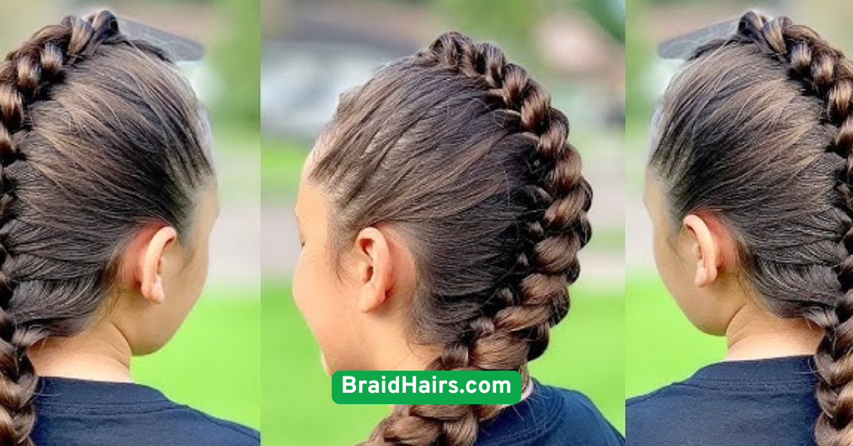 Dutch Braid (Inside-Out Braid)