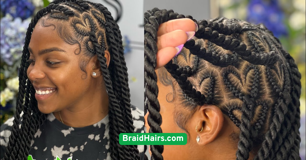 Box Braids with a Twist