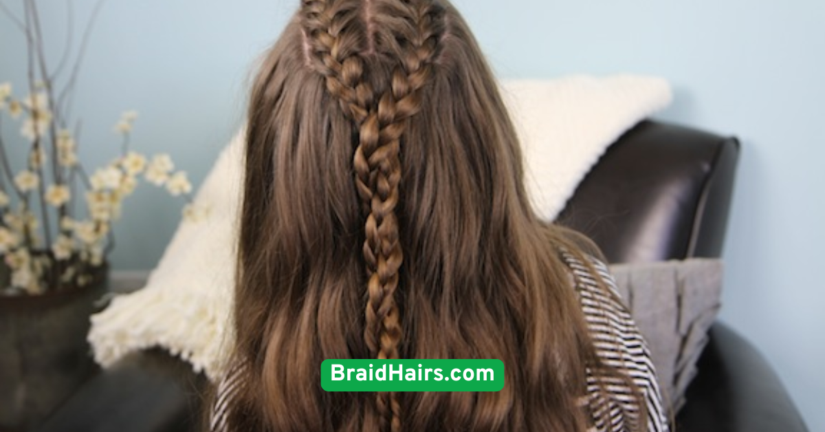 Double French Braids with a Twist