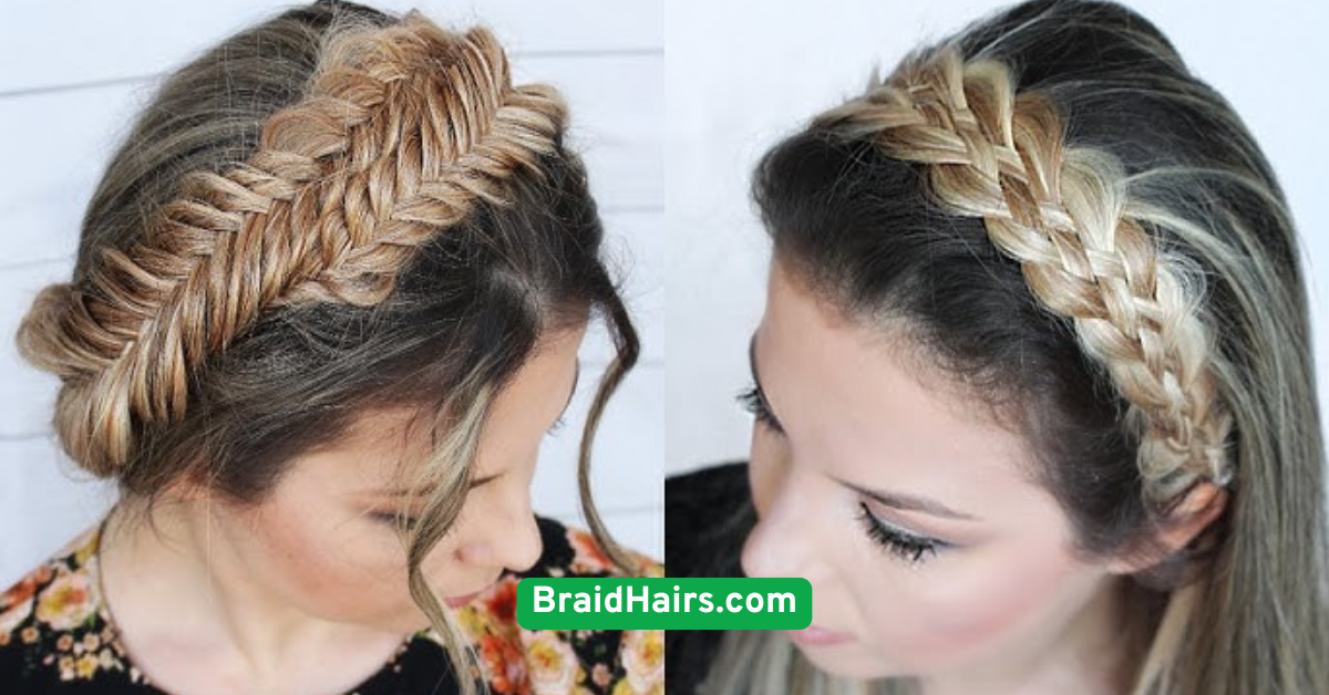 Half-Up Braided Crown