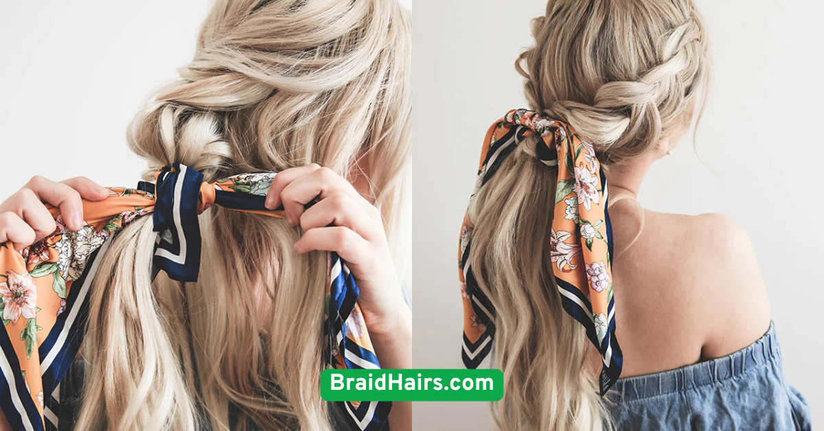 Half-Up Braided Crown