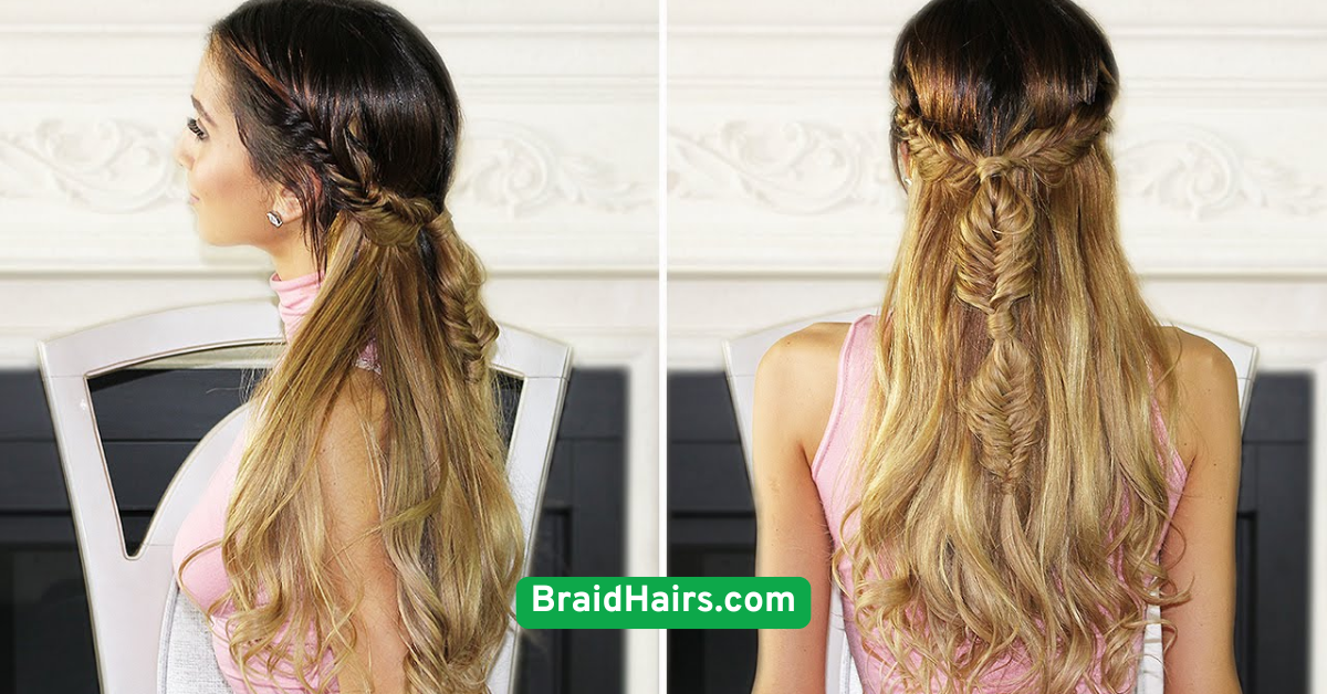 Twisted Rope Braid Bun