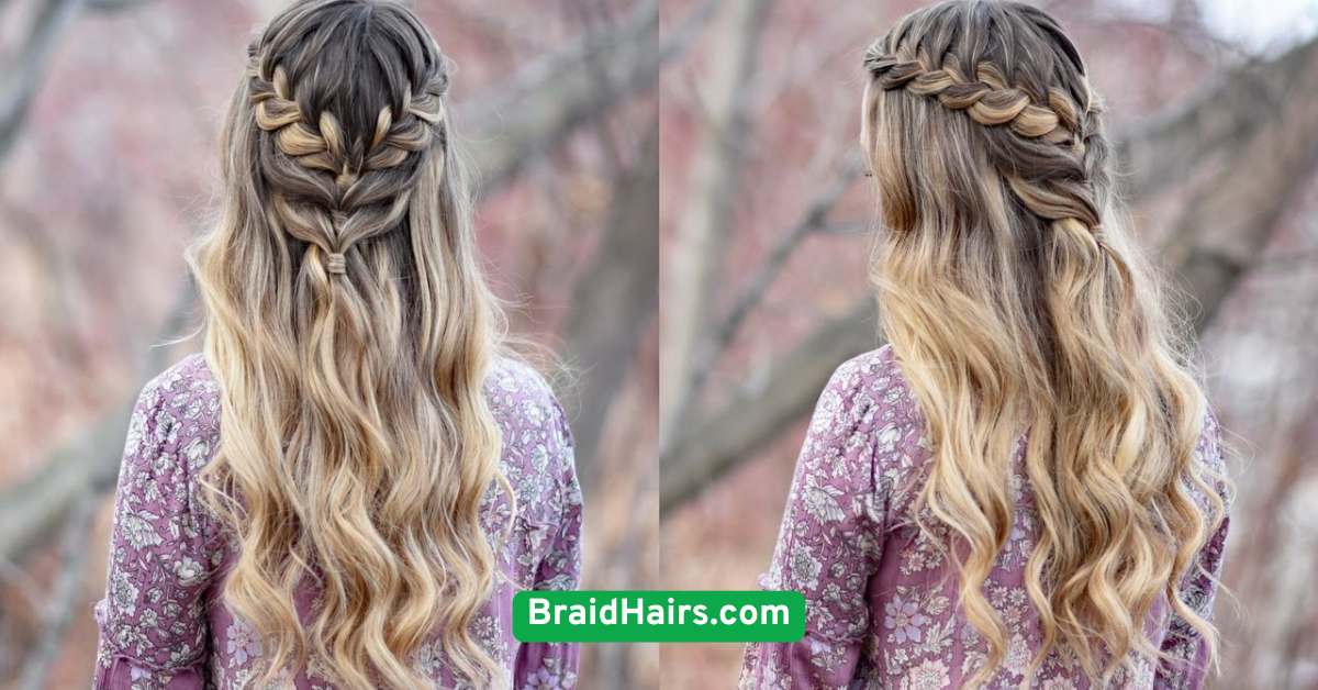 Half-Up Braided Style