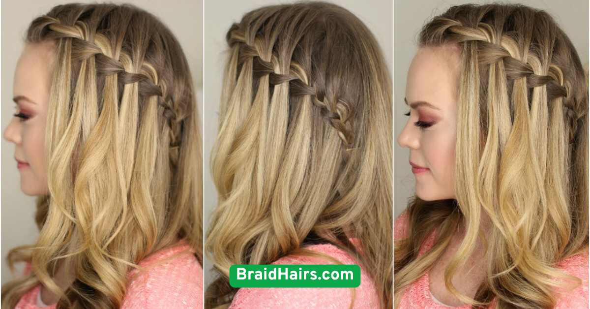 8. Waterfall Braid