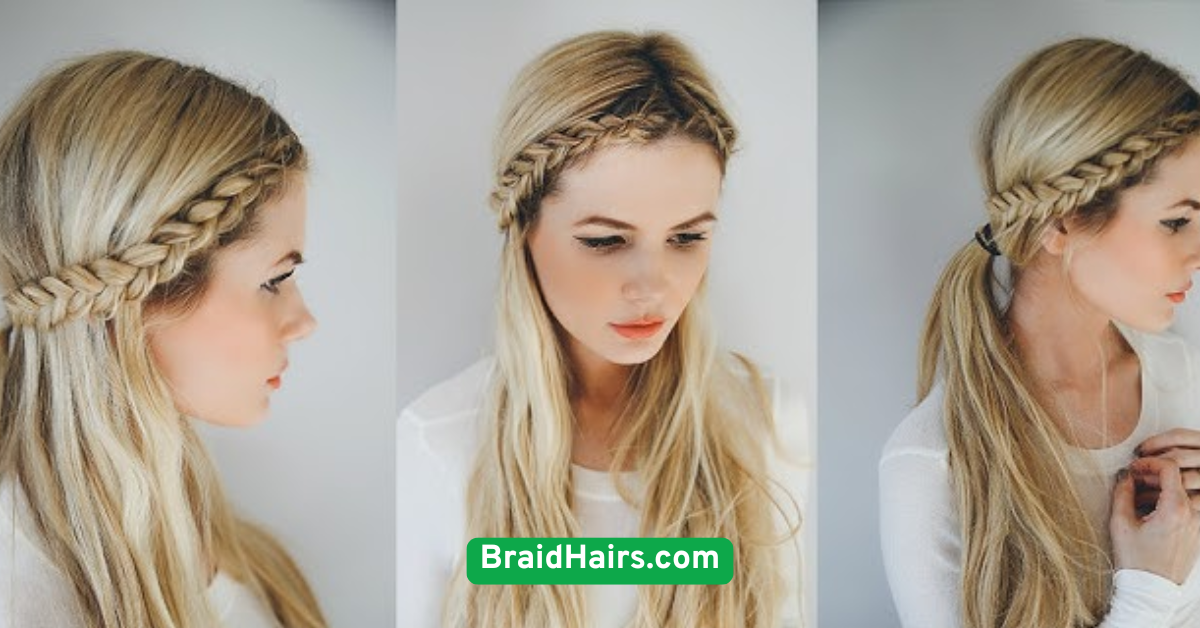 Accent Braid with Loose Waves